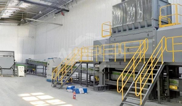 阿聯酋 1000公斤/小时 PP/PS 塑料衣架破碎分選項目